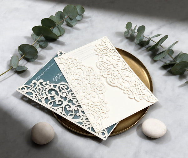 10pcs laser cut wedding anniversary invitations,laser cut wedding invite cards