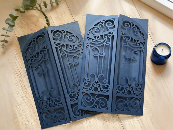 10pcs Gate Laser Cut wedding Invite cards,Laser Cut invitations cards,laser cut wedding invitation covers,birthday invitations cards, invite cards