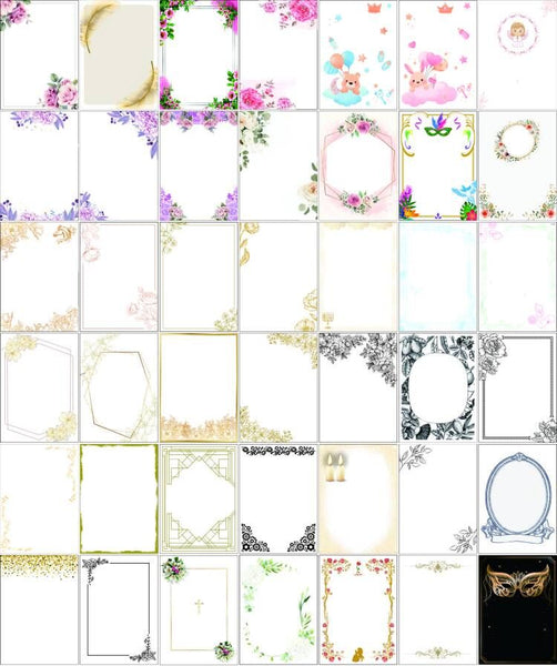 10pcs Custom Mirror Blue Acrylic Wedding Invitations,Bridal Shower Invitation,Baby Shower Acrylic Invitation - Kdecoration