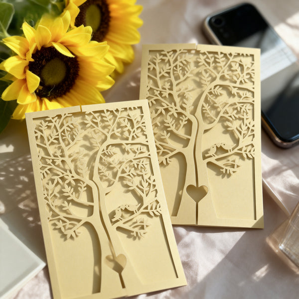 50pcs pearl begie gold laser cut wedding invitations,Bridal Shower Invitaitons,invitations cards