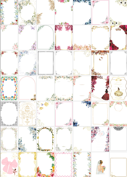 10Pcs Luxury Mirror Gold Acrylic Wedding Invitations,Personalized Quinceanera Cards, Free Custom Design Anniversary Invitations - Kdecoration