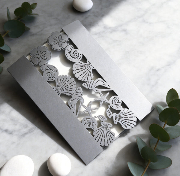 10pcs Pearl Silver Wedding Invitations,Lase Cut Wedding Invite,laser cut invitations Cards