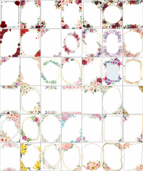 10pcs Custom Mirror Gold Acrylic Wedding Invitations,Birthday Invitation,Acrylic Menu Cards - Kdecoration