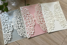 50pcs laser cut wedding anniversary invitations laser cut wedding invite cards