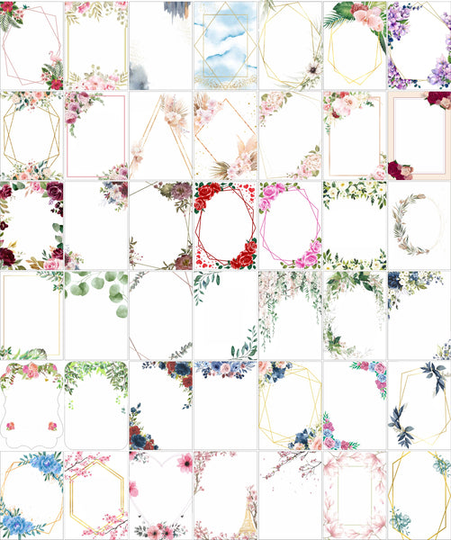 10pcs Acrylic Wedding Invitations,Custom Acrylic Invitation,Customized Acrylic Invites,Birthday Invite Card - Kdecoration