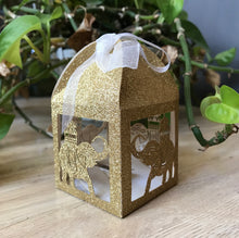 100pcs Glitter Gold Elephant Laser Cut wedding favor boxes,Wedding Favors,Gift Packaging Boxes - Kdecoration