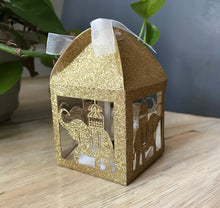 100pcs Glitter Gold Elephant Laser Cut wedding favor boxes,Wedding Favors,Gift Packaging Boxes - Kdecoration