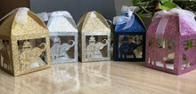 100pcs Elephant Glitter wedding favors,treat boxes,laser cut favor boxes,small chocolate gift boxes - Kdecoration