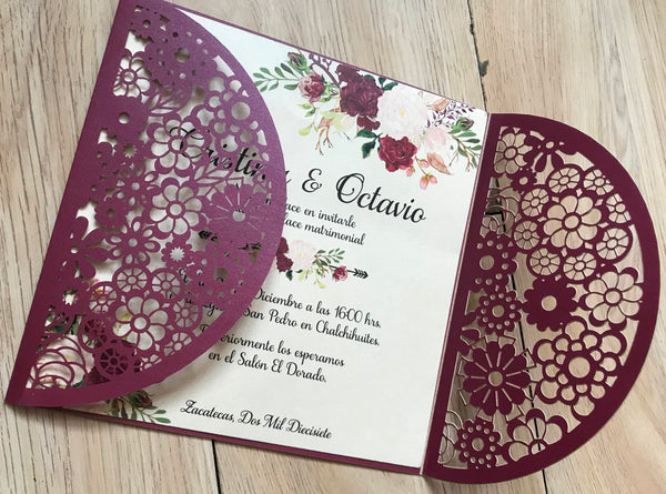 50pcs laser cut invitations,Graduation Invitation, Baby Shower Invitation,Party Invitation - Kdecoration