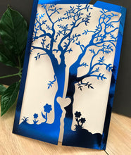 50pcs metallic navy blue laser cut wedding invitation cards,laser cut invitations cards - Kdecoration