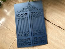 50pcs Gate Laser Cut Wedding Invitations,modern wedding invitations,bridal brunch invitations - Kdecoration