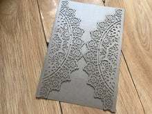 50pcs Pearl Silver Laser Cut Wedding Invitations,Laser Cut Wedding Cards,Invitation Covers,Invitations, - Kdecoration