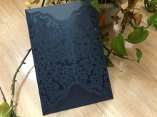 50pcs Pearl Unique laser cut Wedding Invitations,laser cut wedding cards,customize - Kdecoration