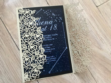 50pcs Pearl Light Gold wedding Invitations,Engagement Invitaitons,Laser Cut Wedding Cards - Kdecoration