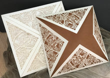 50pcs Pearl cream Laser Cut wedding invitation Card,rose flower laser cut Invitations cards,baby shower invitations cards,Bridal Shower Invitaitons,engagement invitations - Kdecoration