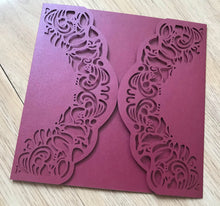 50pcs laser cut invites covers,unique Wedding invite Cards,custom laser cut Invitations cards - Kdecoration