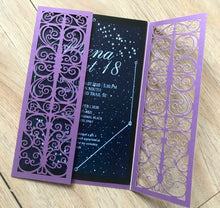 50pcs Pearl custom party invitation,laser cut Invitations,Laser Cut wedding invite cards - Kdecoration