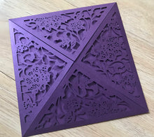 50pcs laser Cut Invitations Cards,Engagement Invitations,bridal shower invite covers - Kdecoration