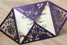 50pcs laser Cut Invitations Cards,Engagement Invitations,bridal shower invite covers - Kdecoration