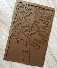 50pcs pearl brown Tree laser Cut wedding Invitations Cards,Sweet Sixteen Birthday Invitation Cards - Kdecoration