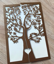 50pcs pearl brown Tree laser Cut wedding Invitations Cards,Sweet Sixteen Birthday Invitation Cards - Kdecoration