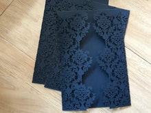 50pcs Dark Navy Blue Invitation,Laser Cut Wedding Cards,Invitations Cards,Bridal Shower Invitation - Kdecoration