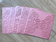 50pcs Laser Cut Wedding invitatons,Sweet 18 birthday Invitations,wedding anniversary invitation - Kdecoration