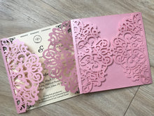 50pcs Laser Cut Wedding invitatons,Sweet 18 birthday Invitations,wedding anniversary invitation - Kdecoration