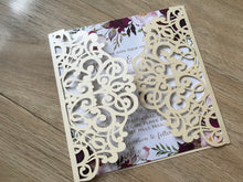 50pcs Laser Cut Wedding invitatons,Sweet 18 birthday Invitations,wedding anniversary invitation - Kdecoration