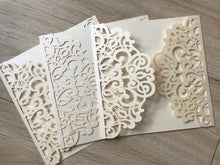 50pcs Laser Cut Wedding invitatons,Sweet 18 birthday Invitations,wedding anniversary invitation - Kdecoration