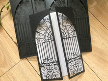 50pcs customiz Gate Laser Cut Wedding Invitations,birthday celebration invitations - Kdecoration