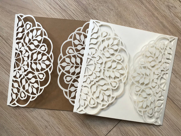 50pcs customize Laser Cut Invitations Cards,laser cut wedding invite,laser cut wedding invitations - Kdecoration
