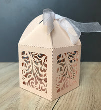 100pcs Pearl Incarnadine Laser Cut Wedding Favour Boxes • Wedding Gift Boxes • Birthday Party Christening Gift Boxes • Candy Chocolate Sweets Boxes,Wedding Favors - Kdecoration