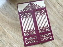 50pcs custom laser cut wedding invite cards,Bridal Shower Invitaitons,laser cut invitations - Kdecoration