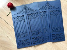 50pcs custom laser cut invitations,birthday Invitaitons,laser cut invite covers - Kdecoration