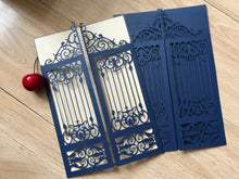 50pcs custom laser cut invitations,birthday Invitaitons,laser cut invite covers - Kdecoration