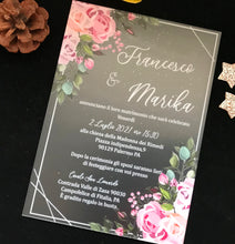 Invitation de mariage en acrylique personnalisée, invitations en acrylique 10 pièces, invitations en acrylique à encre blanche de conception gratuite