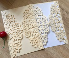 50pcs custom laser cut invite cards,birthday Invitaitons,laser cut invitations cards - Kdecoration