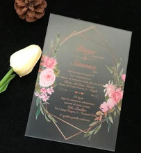 Free Design Acrylic Wedding Invitations,Acrylic Invitations 10pcs,Acrylic Menu Cards