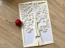 50pcs pearl cream Laser Cut Invitations Cards,invitations,laser cut wedding invitations - Kdecoration