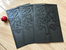 50pcs Pearl Black Tree laser cut wedding invitations,rustic bridal shower invitations - Kdecoration