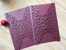 50pcs custom Laser Cut wedding invitations cards,laser cut invite cards,birthday invitation cards; - Kdecoration