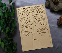 50pcs Pearl Begie Gold Laser Cut Wedding Invitations,custom Laser Cut Invitation Cards - Kdecoration