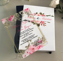 Free Design Elegant invitaitons,custom Acrylic invitations card,Acrylic Wedding invitaitons