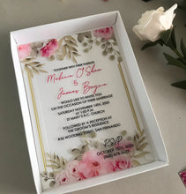 Free Design Elegant invitaitons,custom Acrylic invitations card,Acrylic Wedding invitaitons