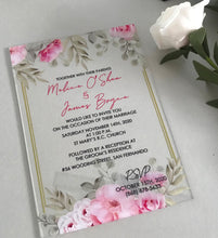 Free Design Elegant invitaitons,custom Acrylic invitations card,Acrylic Wedding invitaitons