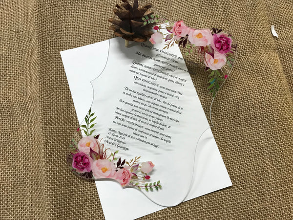 10pieces custom printing Acrylic Wedding Invitaitons,Acrylic Invitations Cards,Acrylic cards - Kdecoration