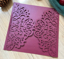 50pcs custom laser cut wedding invite cards,birthday laser cut invitations covers,DIY invite covers - Kdecoration