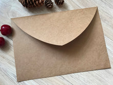 50pcs Kraft Paper Brown envelopes,Matching Our laser cut wedding Invitation,Invitation Envelopes,Custom Envelopes 155*155m/133*195mm - Kdecoration