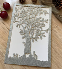 50pcs Glitter Silver Laser Cut Invitations Card,Sweet 16 Birthday invitation Cards,Invitations - Kdecoration